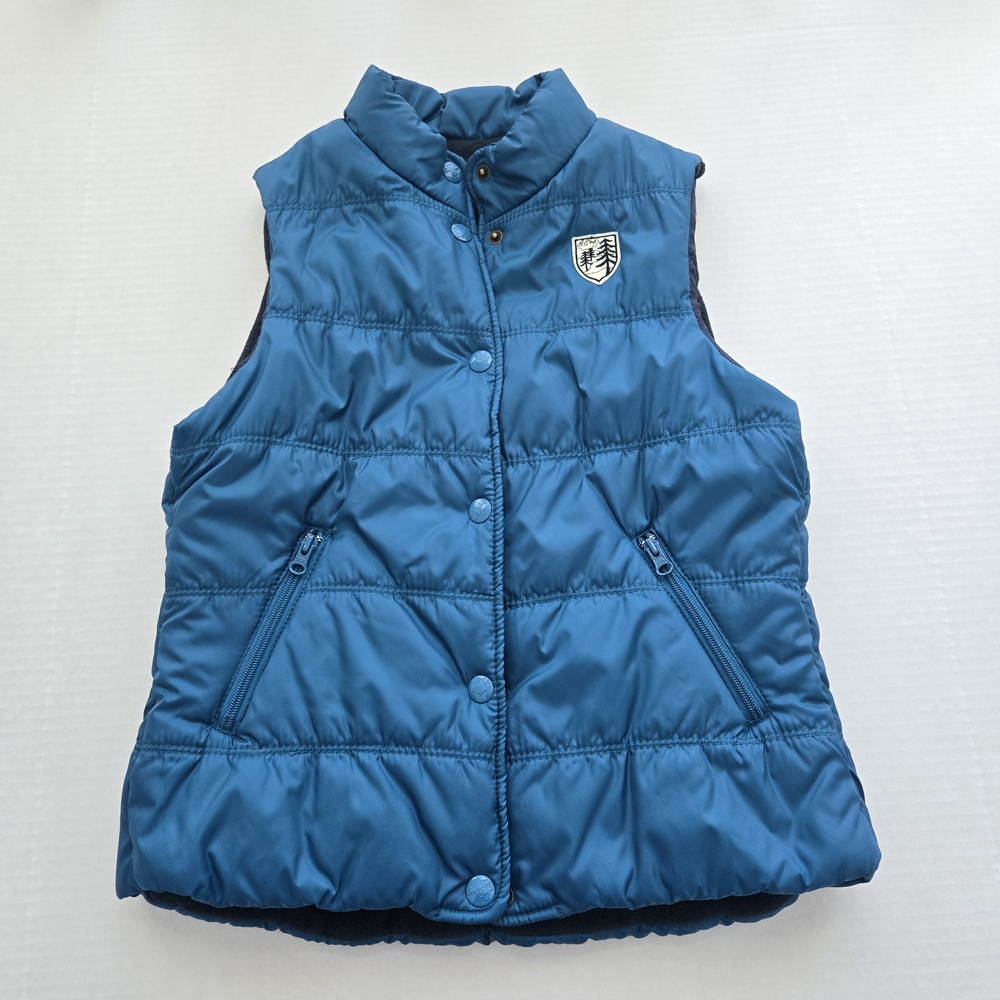 American Eagle Teal Blue Puffer Vest - Size M - NWT